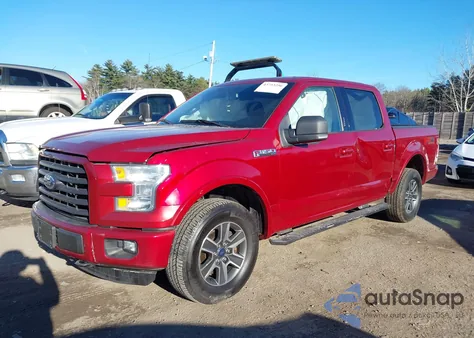 2015 Ford F-150 Xlt из США, поврежденный, VIN 1FTEW1EF1FFC43765